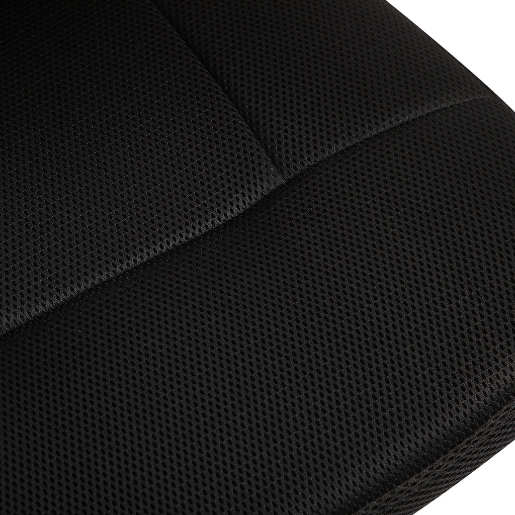 Chaise de Bureau Ergonomique, Fauteuil de Bureau, Hauteur Réglable, Piètement Chromé Noir